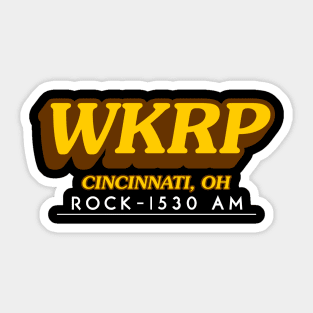 WKRP Cincinnati Sticker